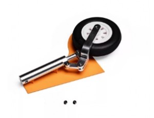 Freewing Ares 3D Yellow 90mm EDF Jet Main Landing Gear Strut & Wheel Part - Right   